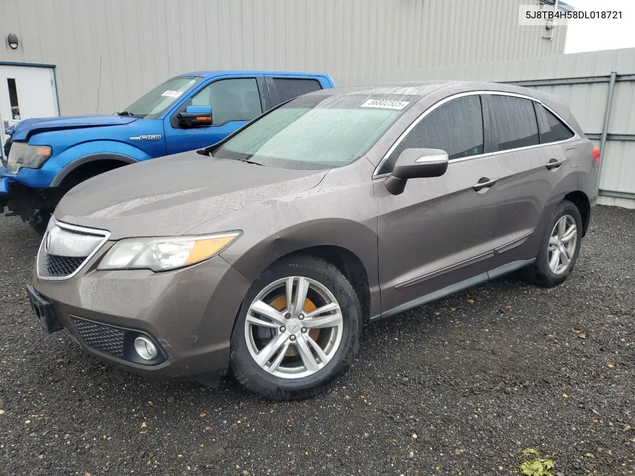 2013 Acura Rdx Technology VIN: 5J8TB4H58DL018721 Lot: 56802505