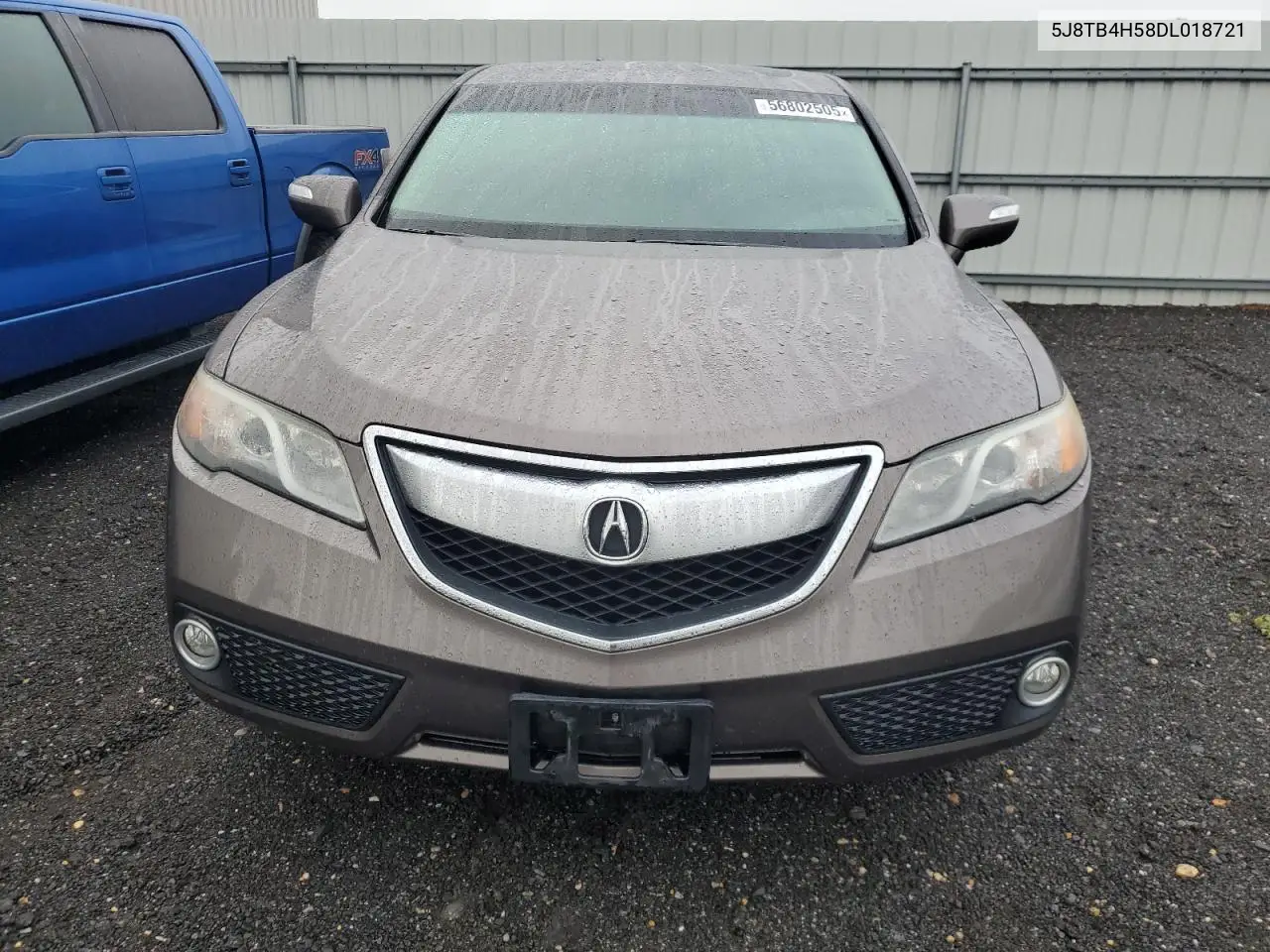 2013 Acura Rdx Technology VIN: 5J8TB4H58DL018721 Lot: 56802505