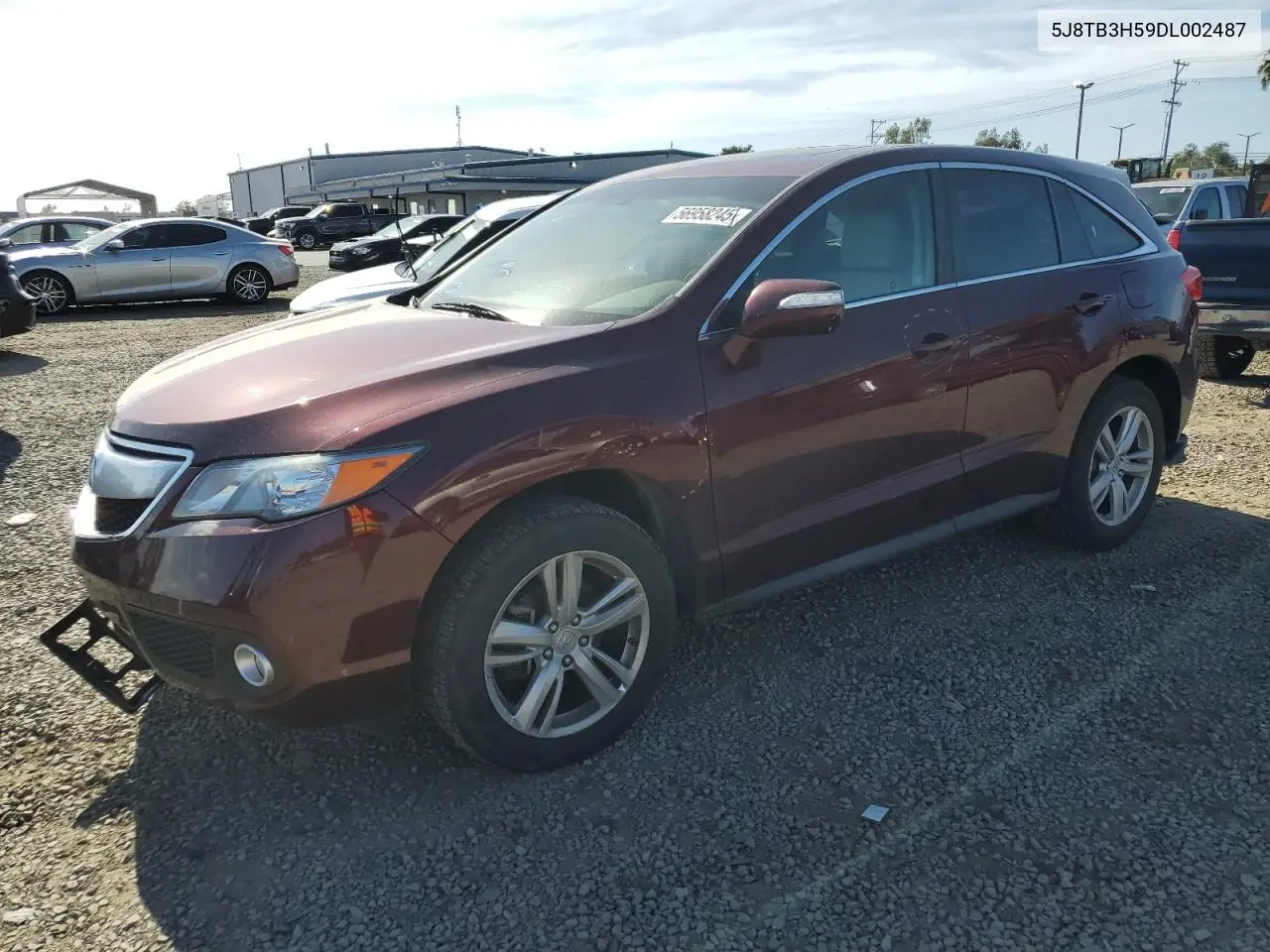 2013 Acura Rdx Technology VIN: 5J8TB3H59DL002487 Lot: 56958245