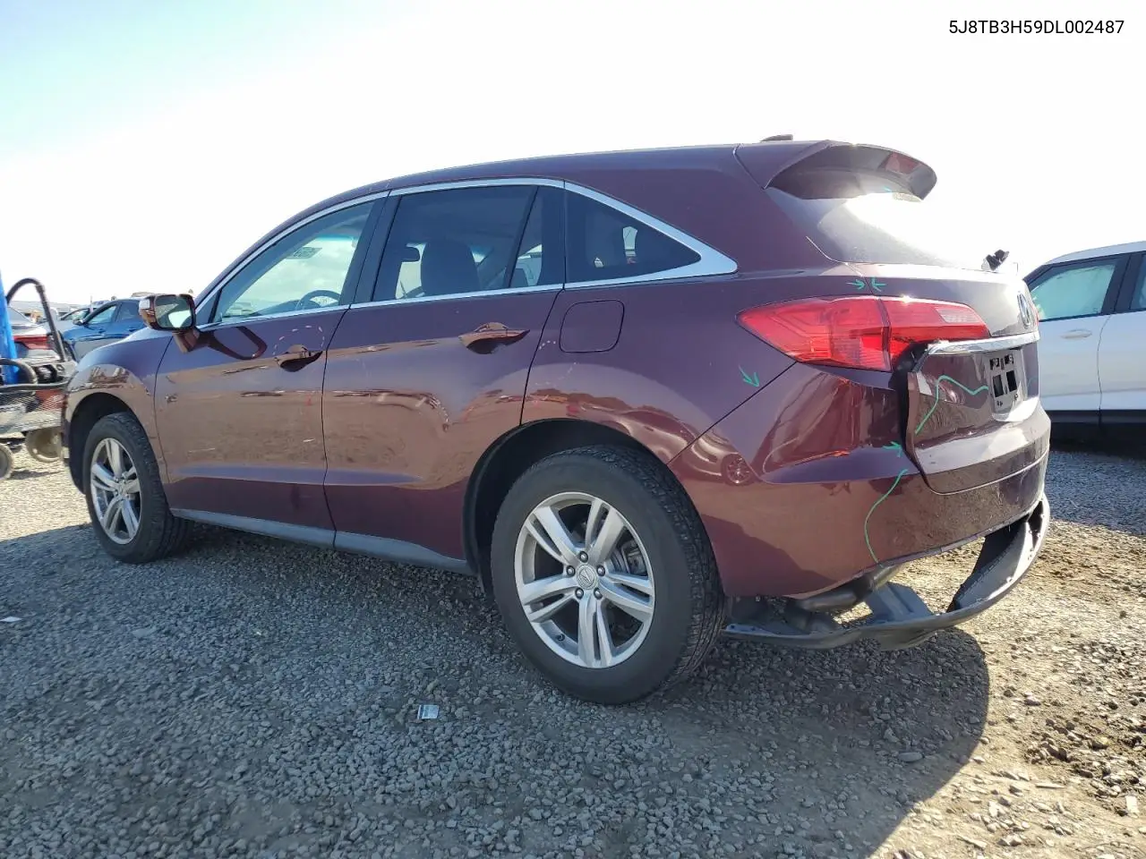 2013 Acura Rdx Technology VIN: 5J8TB3H59DL002487 Lot: 56958245