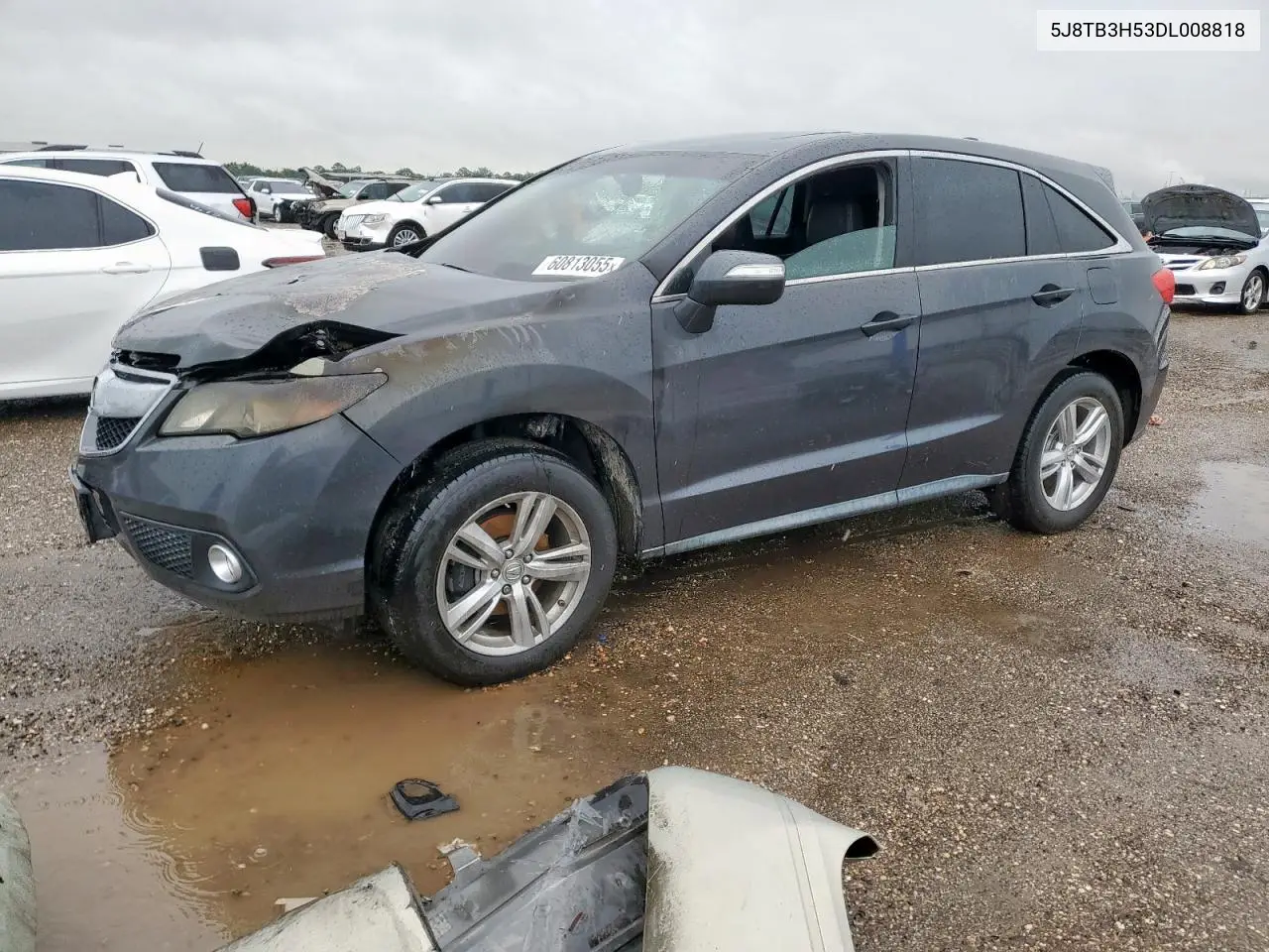 2013 Acura Rdx Technology VIN: 5J8TB3H53DL008818 Lot: 60813055