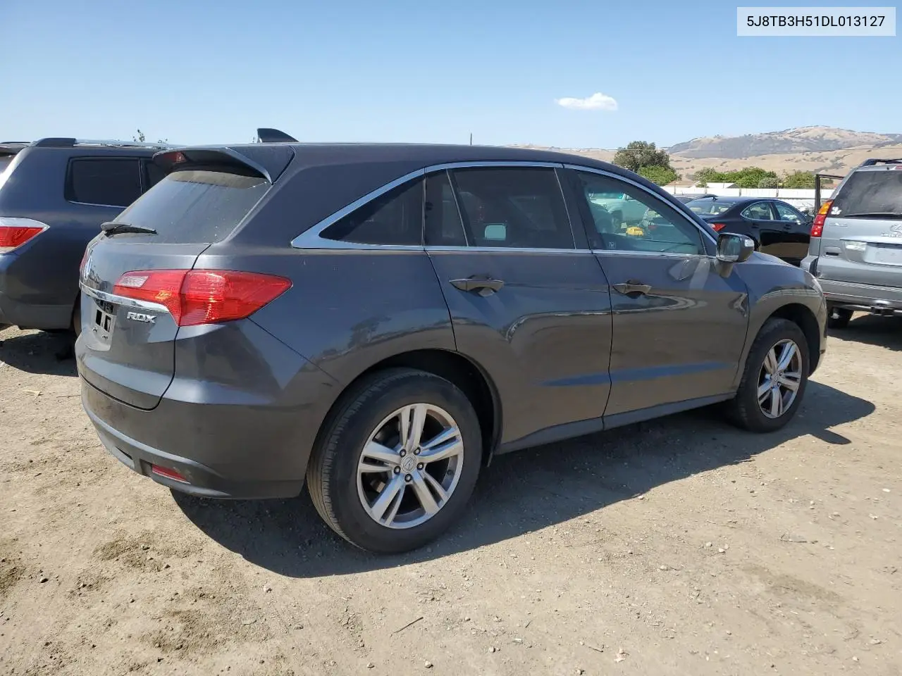 2013 Acura Rdx Technology VIN: 5J8TB3H51DL013127 Lot: 60853025
