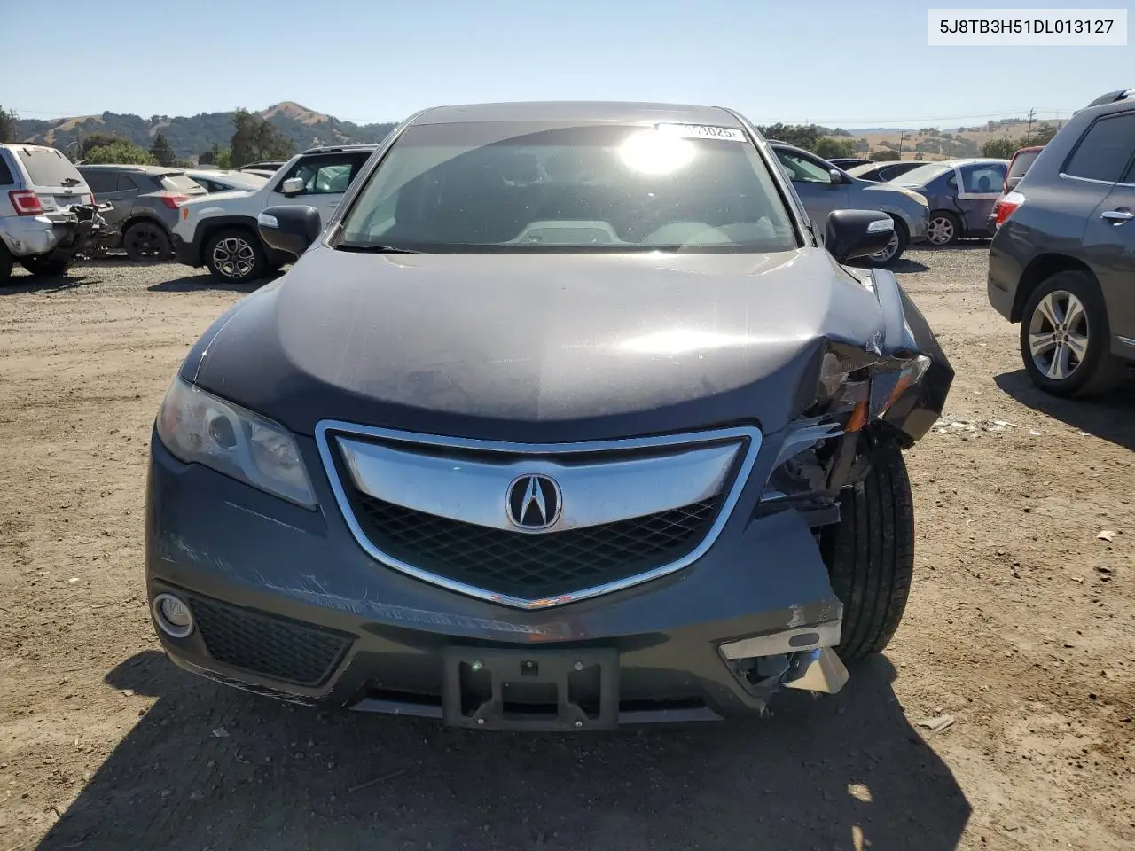 2013 Acura Rdx Technology VIN: 5J8TB3H51DL013127 Lot: 60853025
