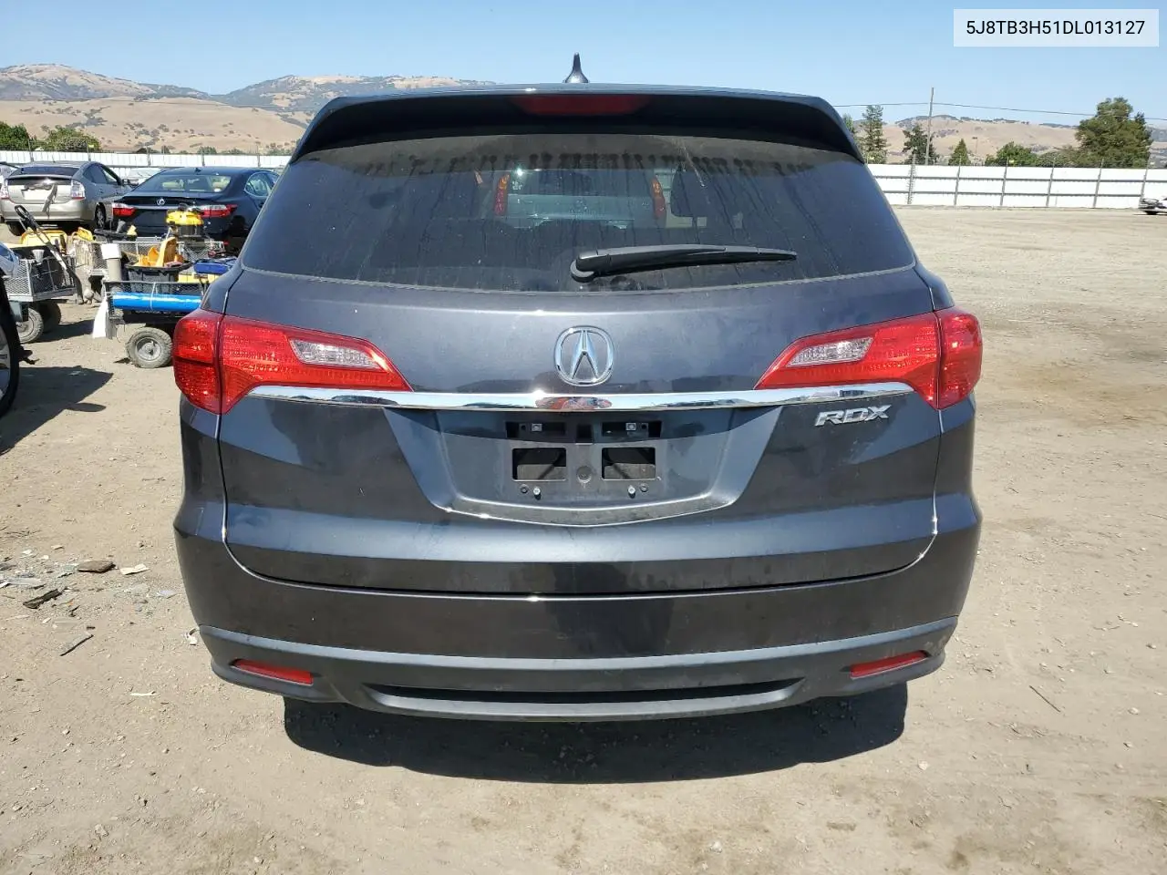 2013 Acura Rdx Technology VIN: 5J8TB3H51DL013127 Lot: 60853025