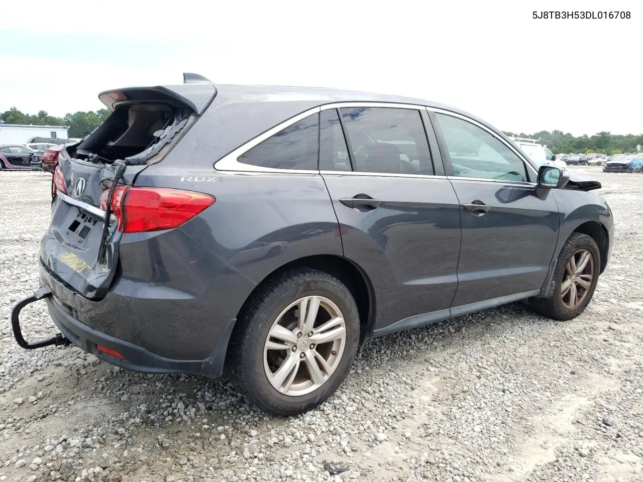 2013 Acura Rdx Technology VIN: 5J8TB3H53DL016708 Lot: 61636305