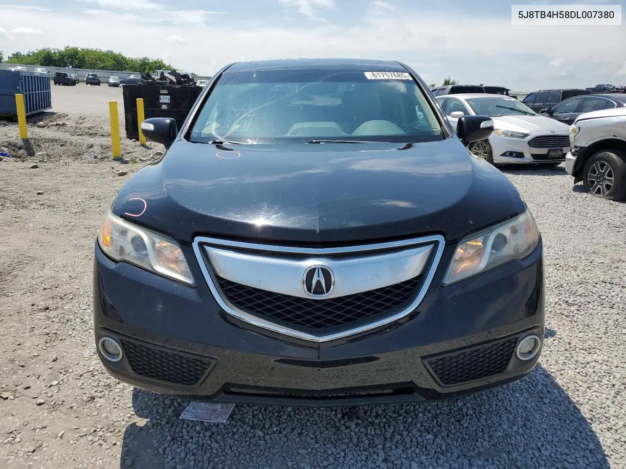 2013 Acura Rdx Technology VIN: 5J8TB4H58DL007380 Lot: 61757685
