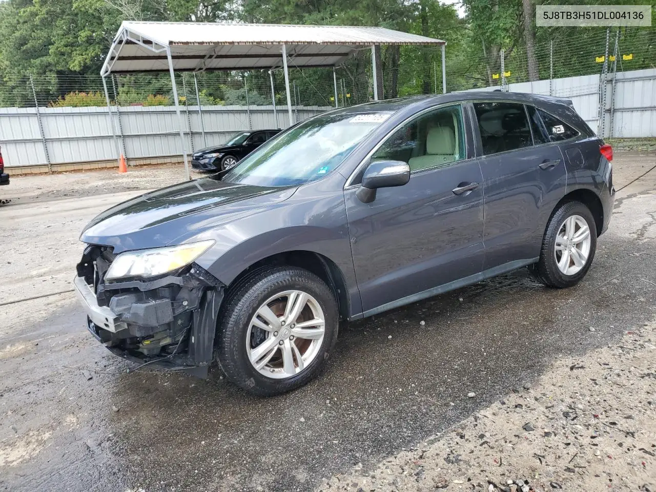 2013 Acura Rdx Technology VIN: 5J8TB3H51DL004136 Lot: 62217105