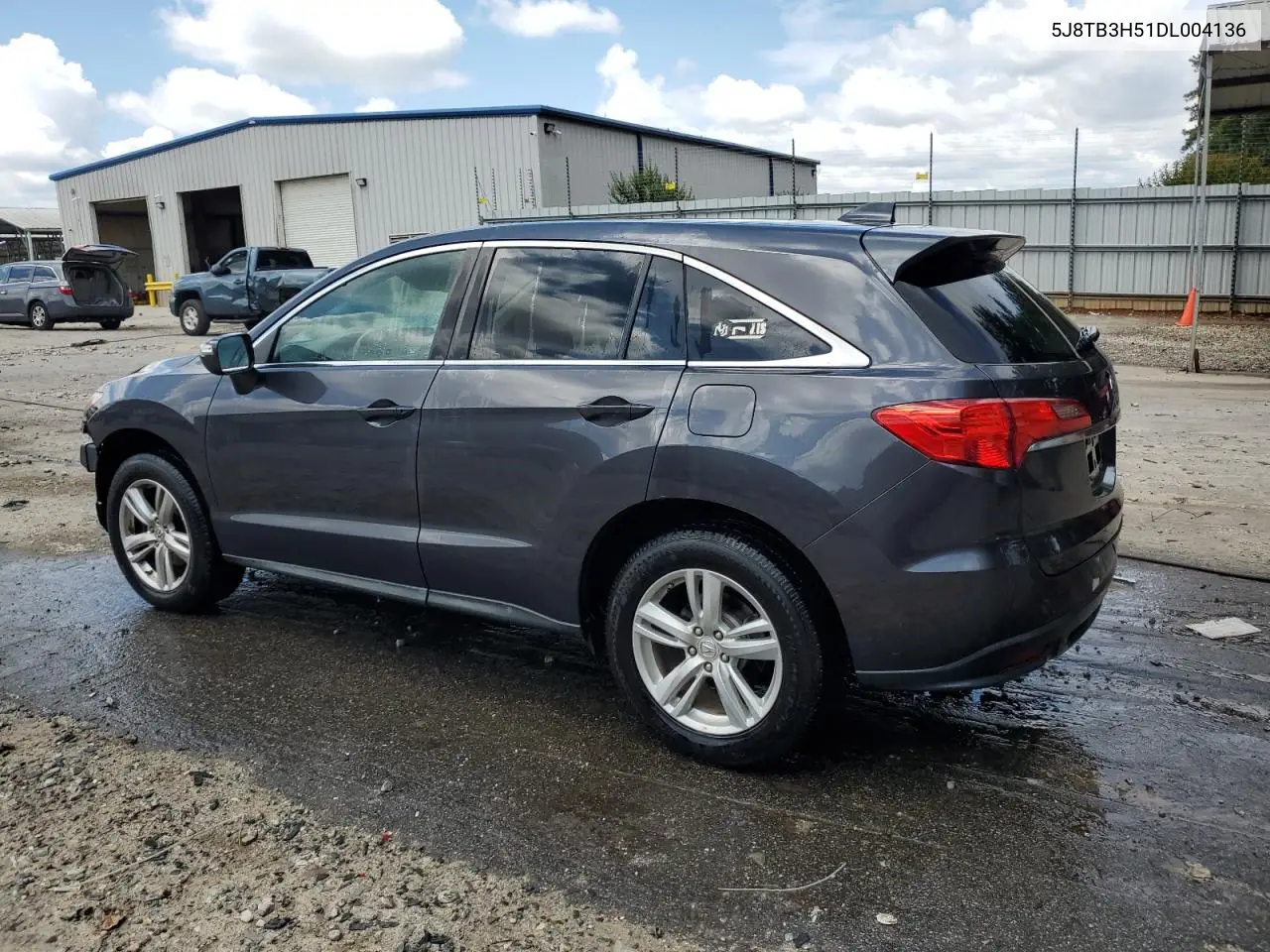 2013 Acura Rdx Technology VIN: 5J8TB3H51DL004136 Lot: 62217105