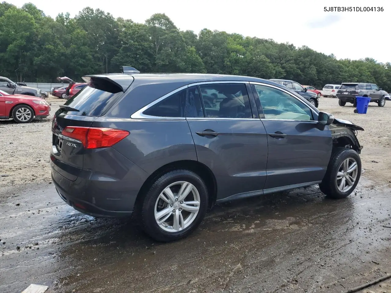 2013 Acura Rdx Technology VIN: 5J8TB3H51DL004136 Lot: 62217105