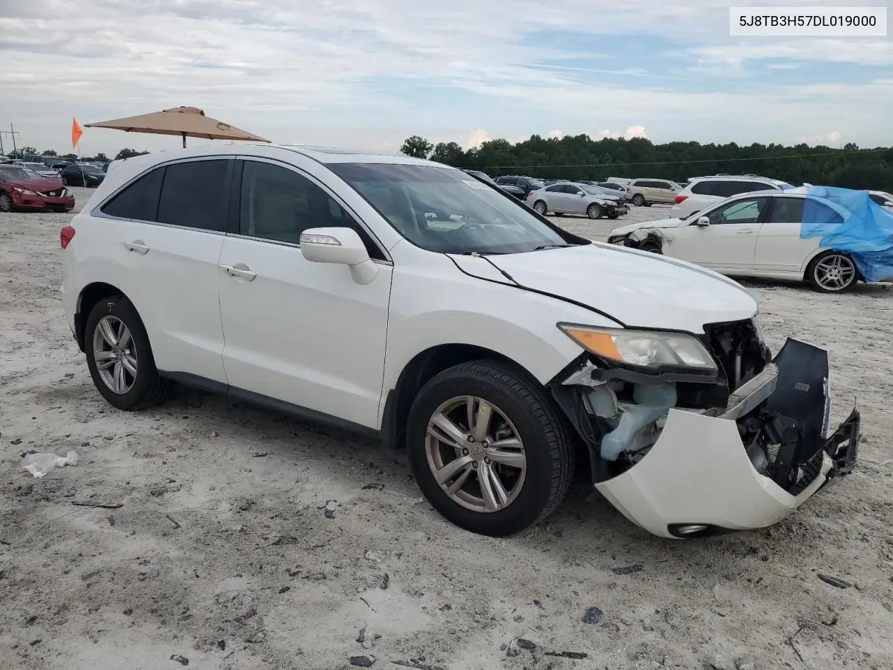 2013 Acura Rdx Technology VIN: 5J8TB3H57DL019000 Lot: 62314385