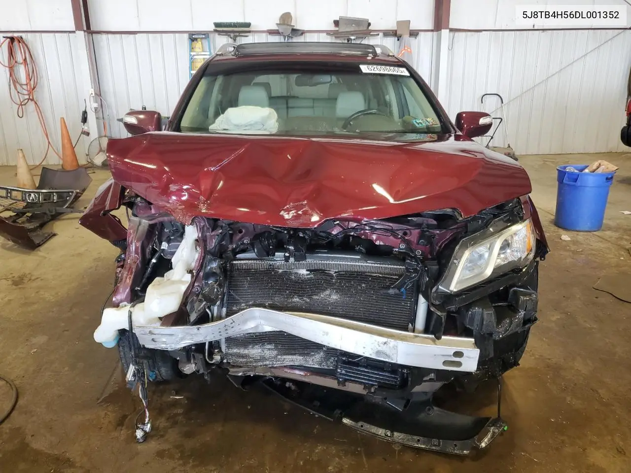 2013 Acura Rdx Technology VIN: 5J8TB4H56DL001352 Lot: 62698665