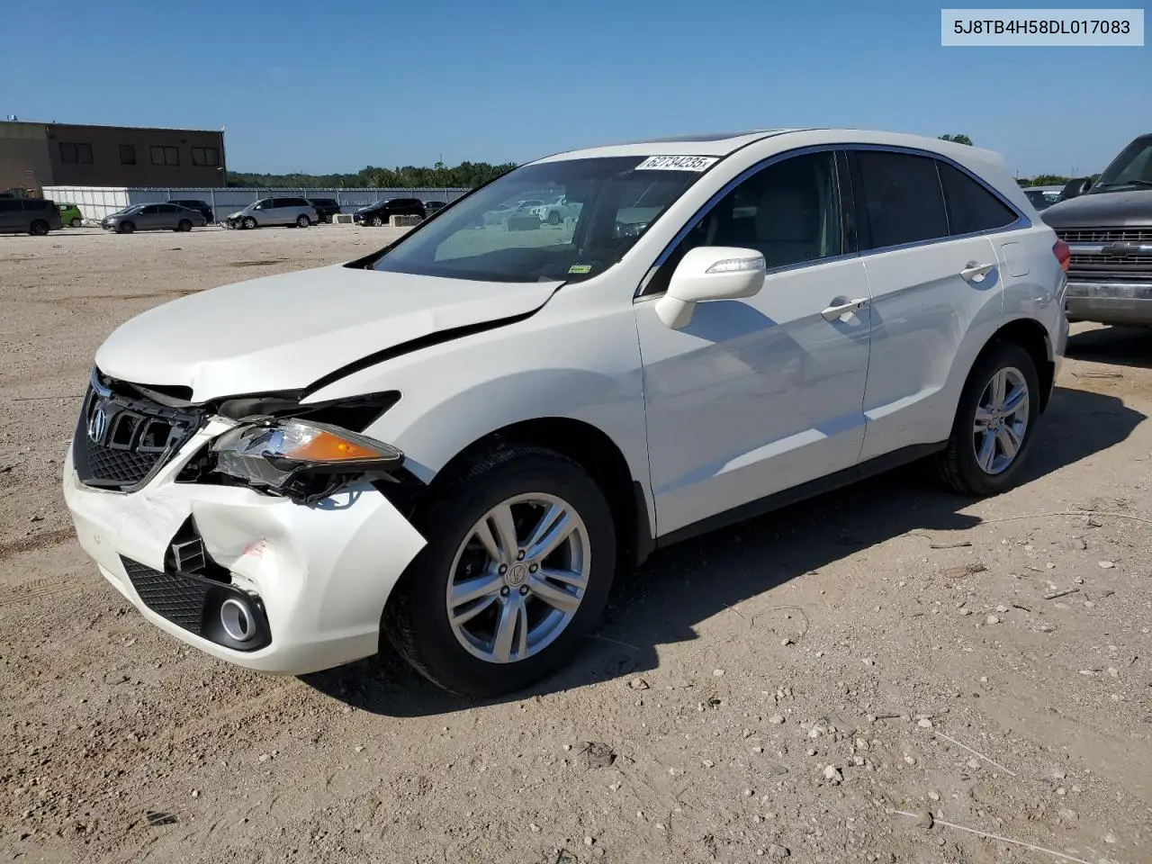 2013 Acura Rdx Technology VIN: 5J8TB4H58DL017083 Lot: 62734235