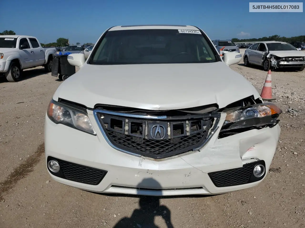 2013 Acura Rdx Technology VIN: 5J8TB4H58DL017083 Lot: 62734235