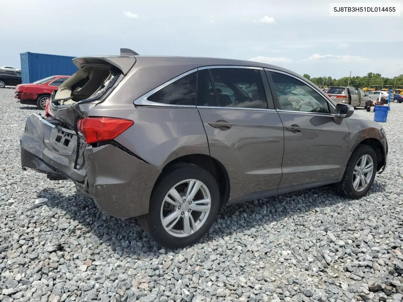 2013 Acura Rdx Technology VIN: 5J8TB3H51DL014455 Lot: 62783445
