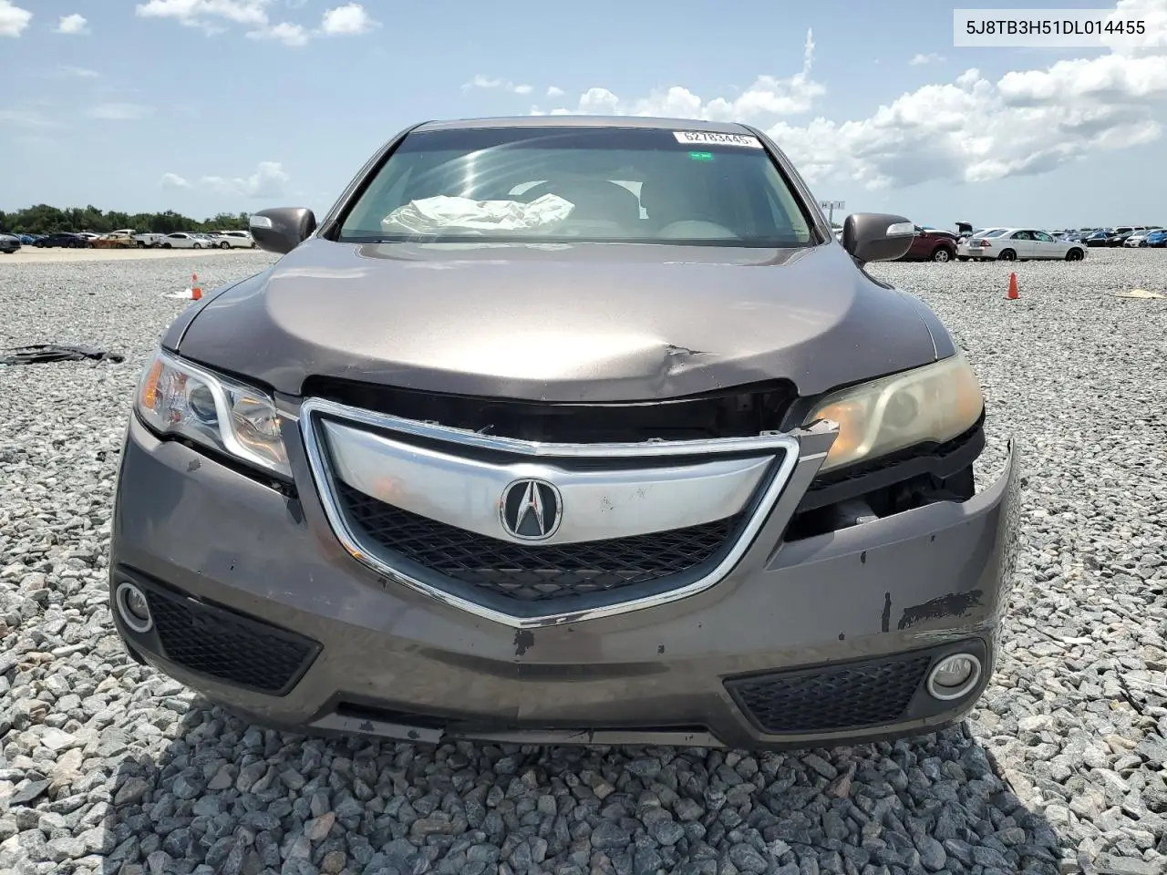 2013 Acura Rdx Technology VIN: 5J8TB3H51DL014455 Lot: 62783445