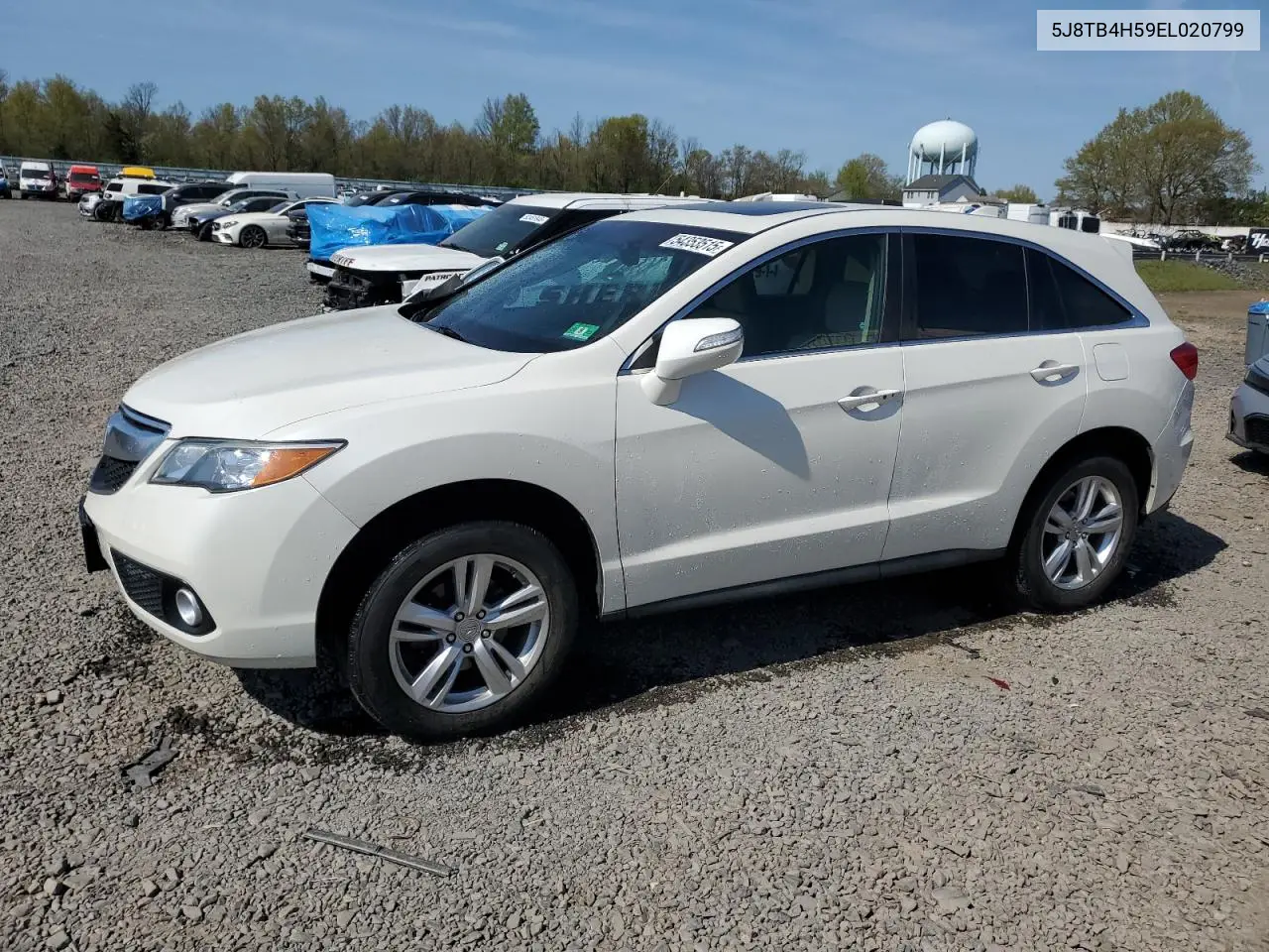 2014 Acura Rdx Technology VIN: 5J8TB4H59EL020799 Lot: 54353515