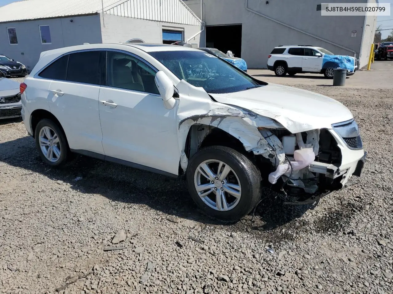 2014 Acura Rdx Technology VIN: 5J8TB4H59EL020799 Lot: 54353515