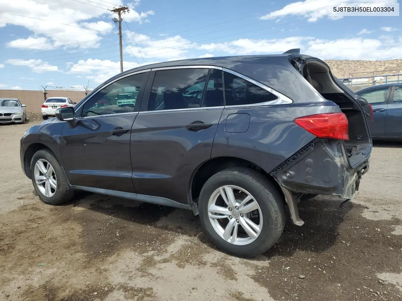 2014 Acura Rdx Technology VIN: 5J8TB3H50EL003304 Lot: 54869245