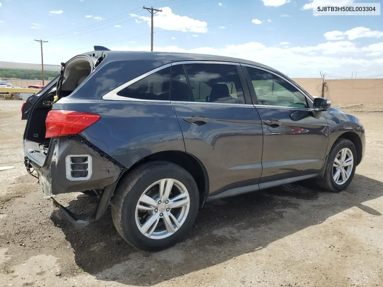 2014 Acura Rdx Technology VIN: 5J8TB3H50EL003304 Lot: 54869245