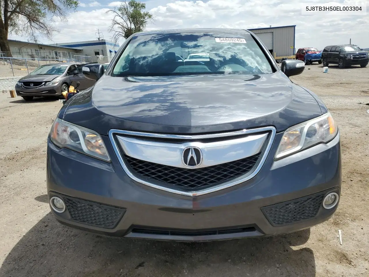 2014 Acura Rdx Technology VIN: 5J8TB3H50EL003304 Lot: 54869245