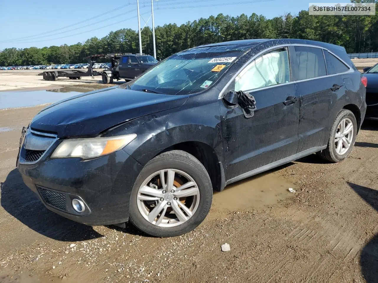 2014 Acura Rdx Technology VIN: 5J8TB3H57EL007334 Lot: 56042345