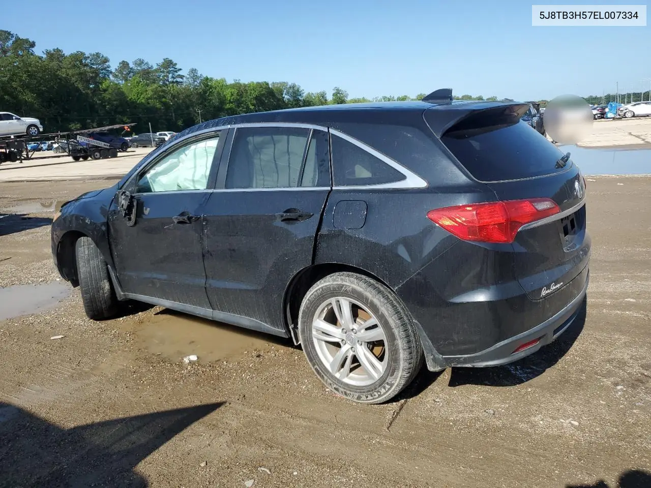 2014 Acura Rdx Technology VIN: 5J8TB3H57EL007334 Lot: 56042345