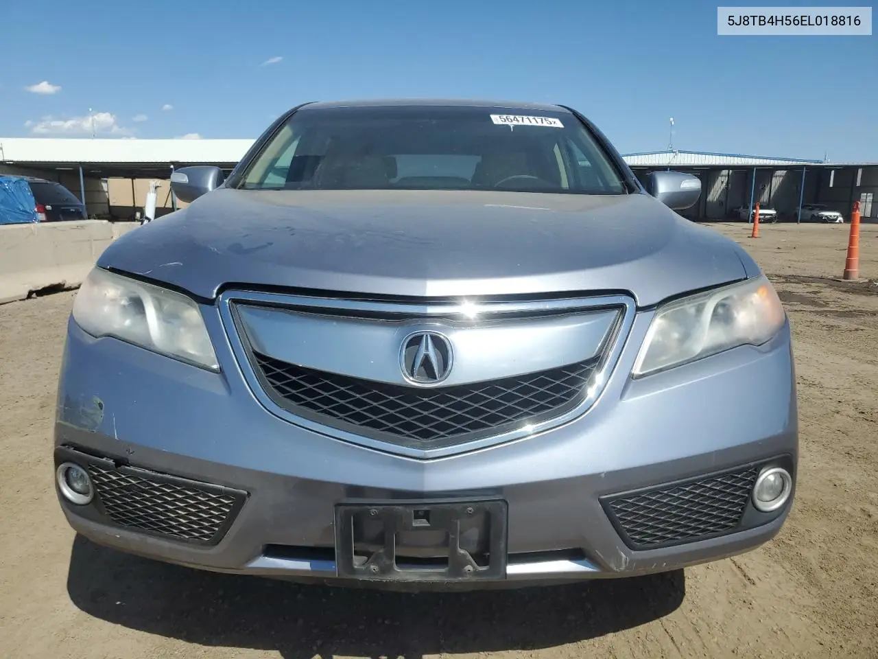 2014 Acura Rdx Technology VIN: 5J8TB4H56EL018816 Lot: 56471175
