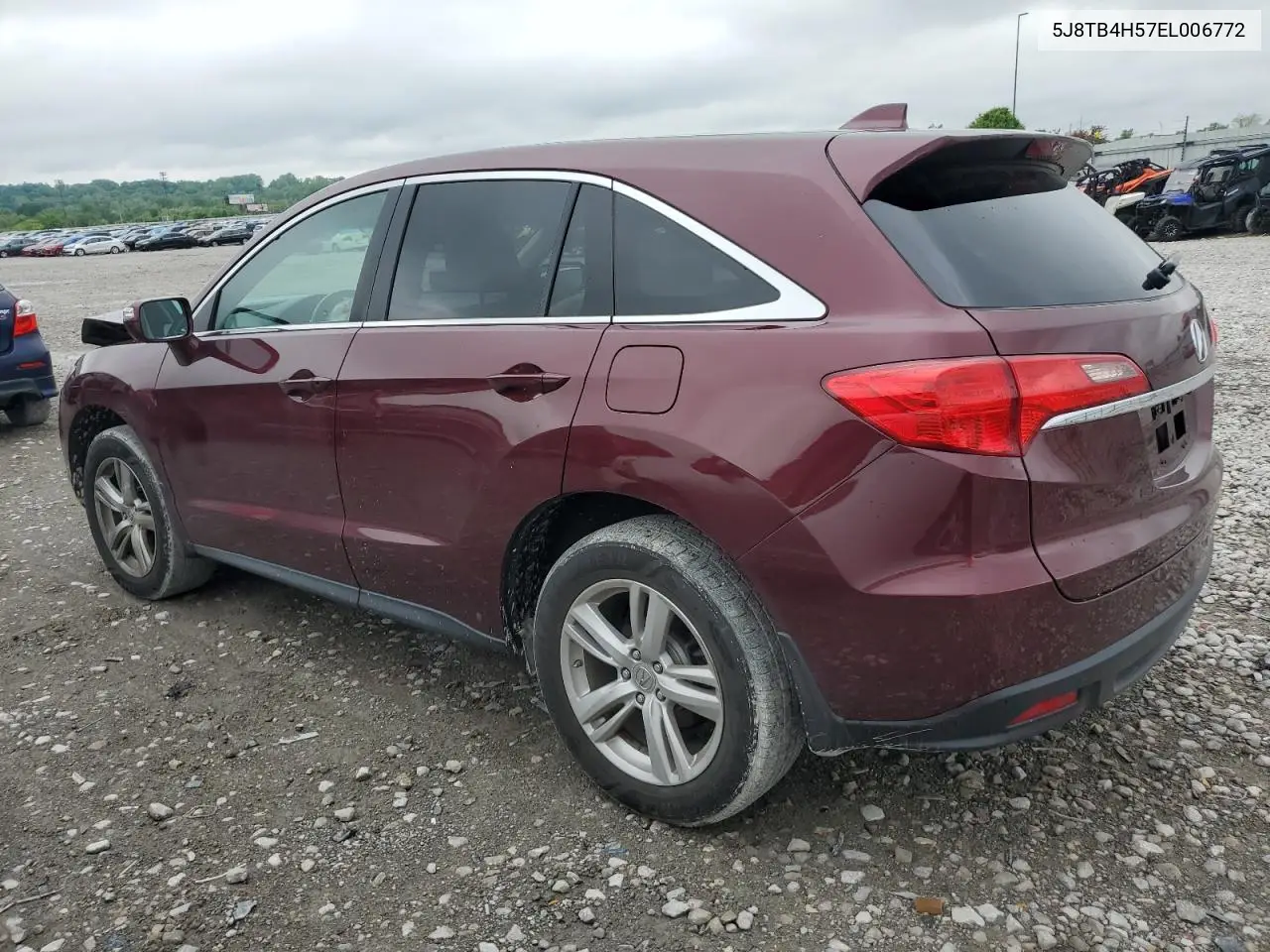 2014 Acura Rdx Technology VIN: 5J8TB4H57EL006772 Lot: 56536495