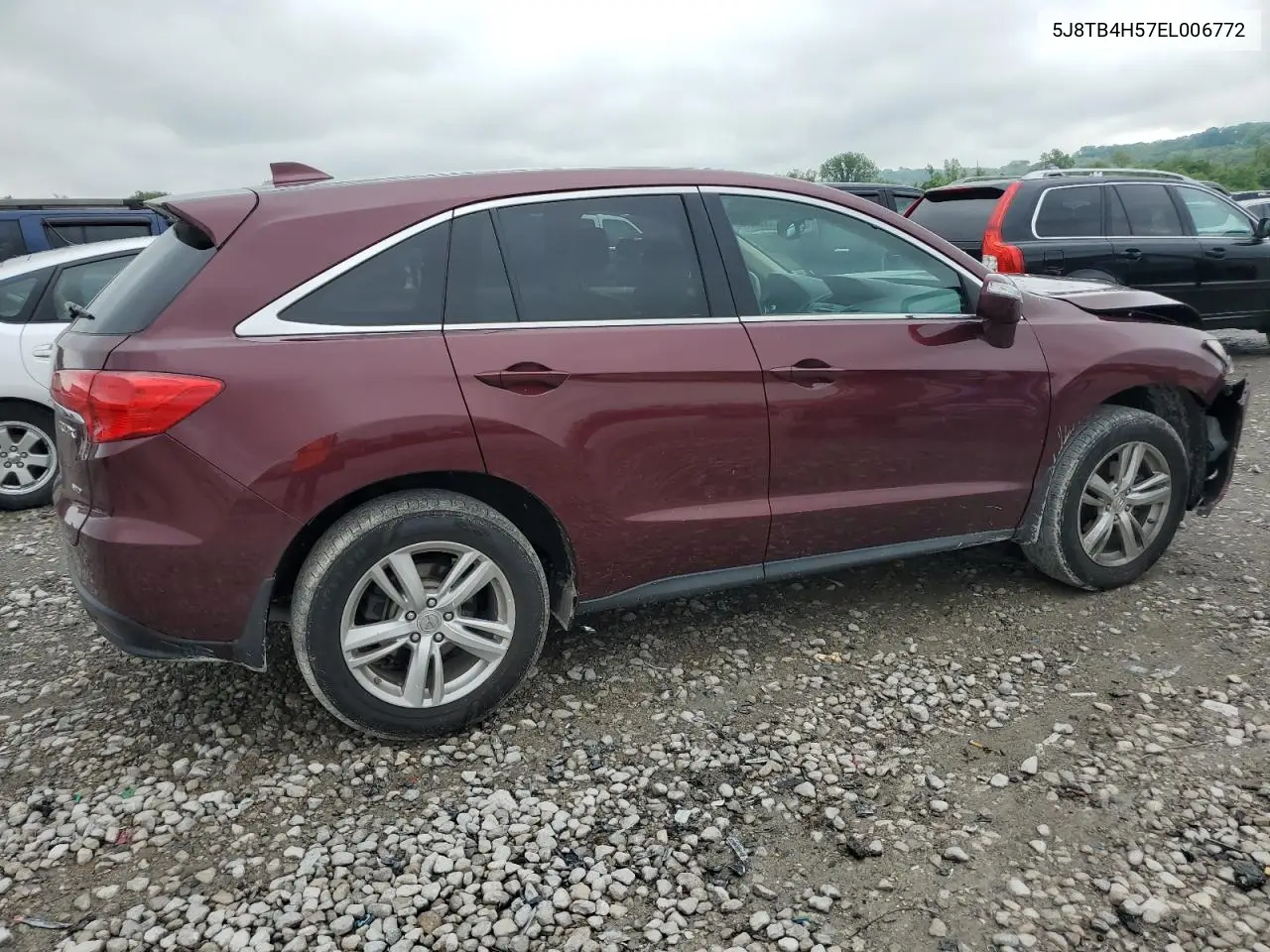 2014 Acura Rdx Technology VIN: 5J8TB4H57EL006772 Lot: 56536495