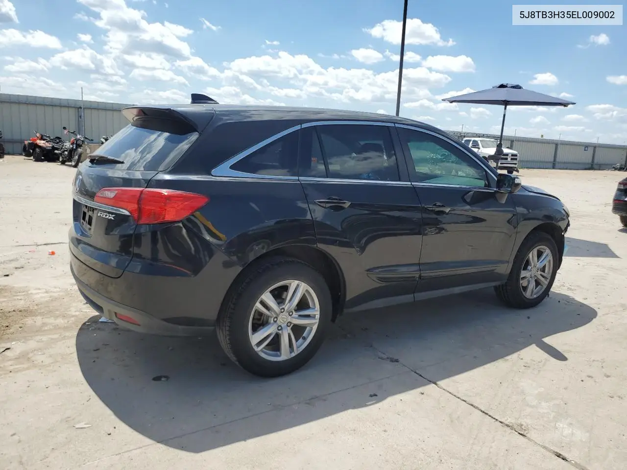 2014 Acura Rdx VIN: 5J8TB3H35EL009002 Lot: 56568245