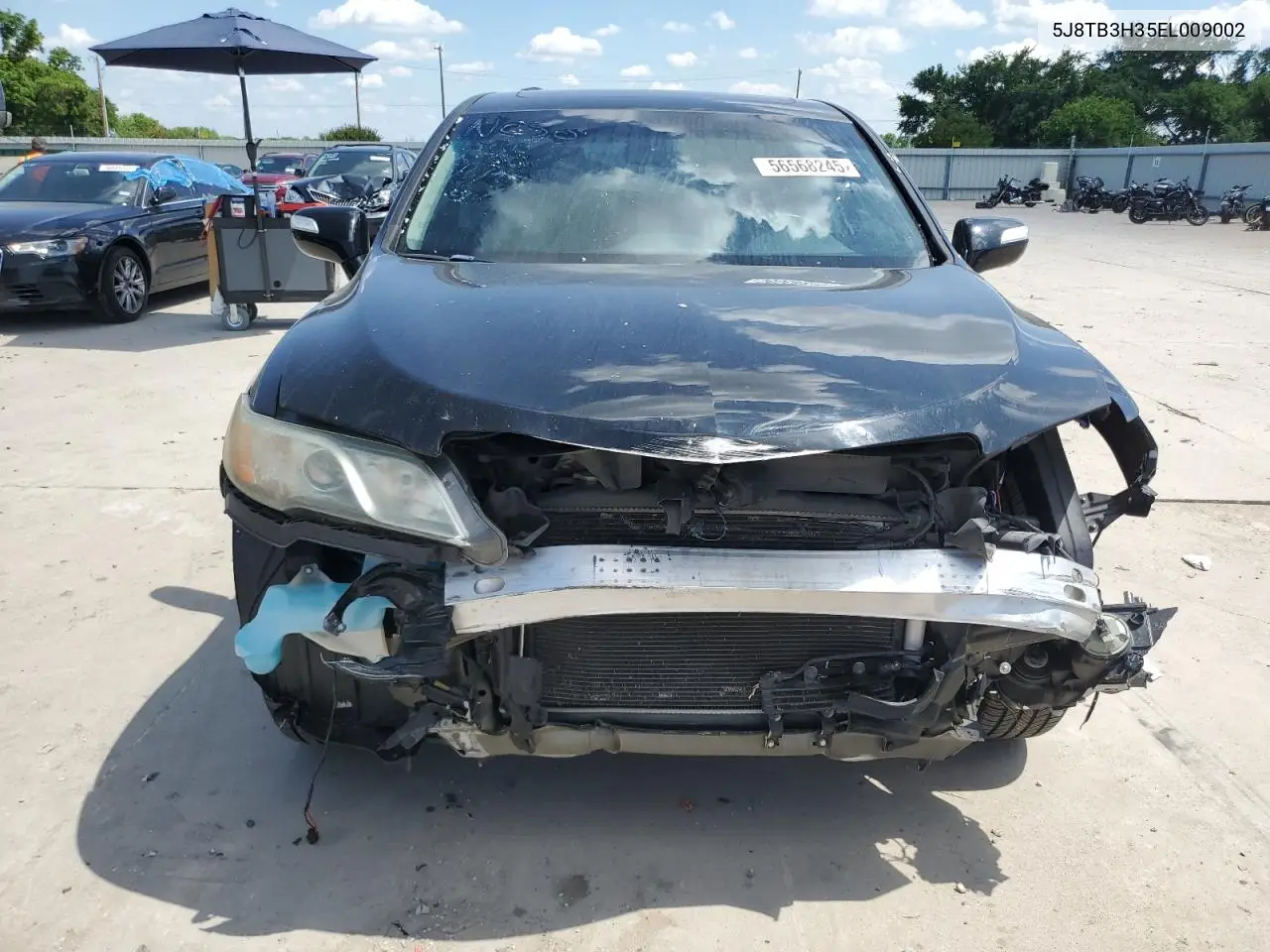2014 Acura Rdx VIN: 5J8TB3H35EL009002 Lot: 56568245