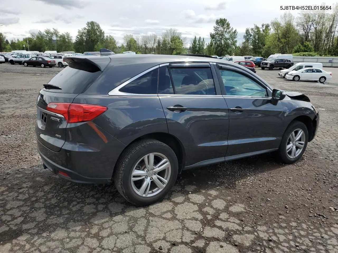2014 Acura Rdx Technology VIN: 5J8TB4H52EL015654 Lot: 56799475