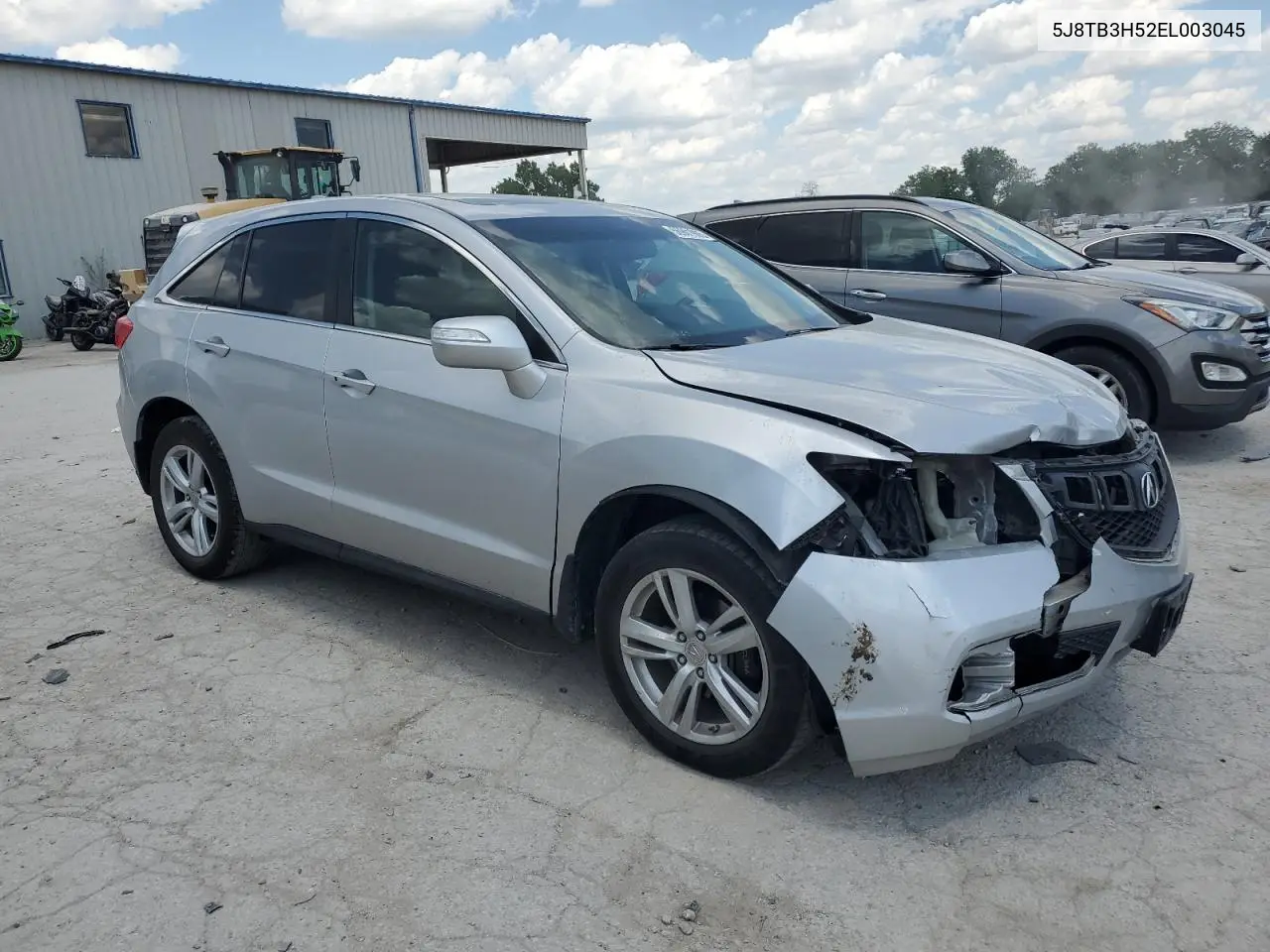 2014 Acura Rdx Technology VIN: 5J8TB3H52EL003045 Lot: 56901905