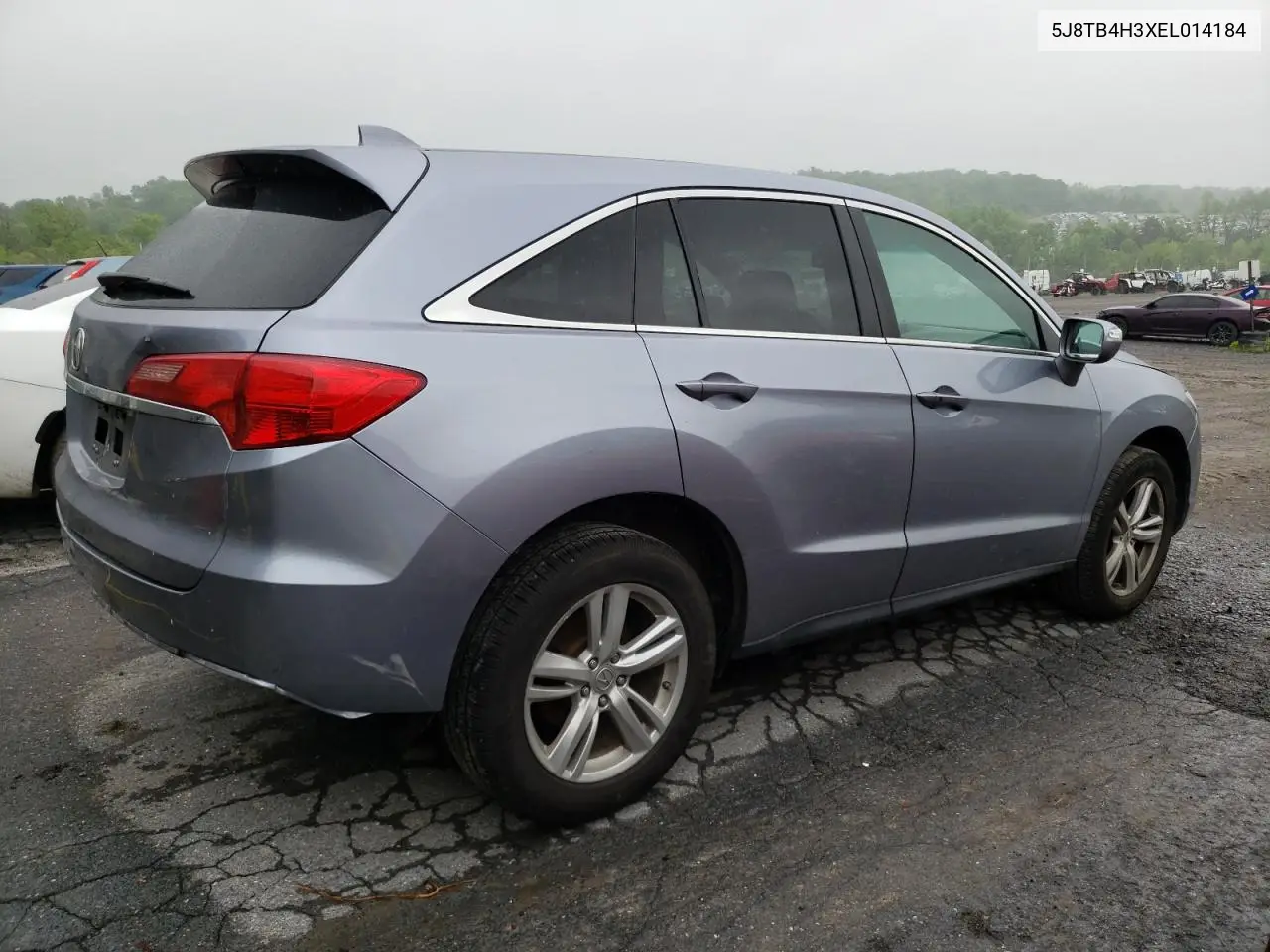 2014 Acura Rdx VIN: 5J8TB4H3XEL014184 Lot: 57018615