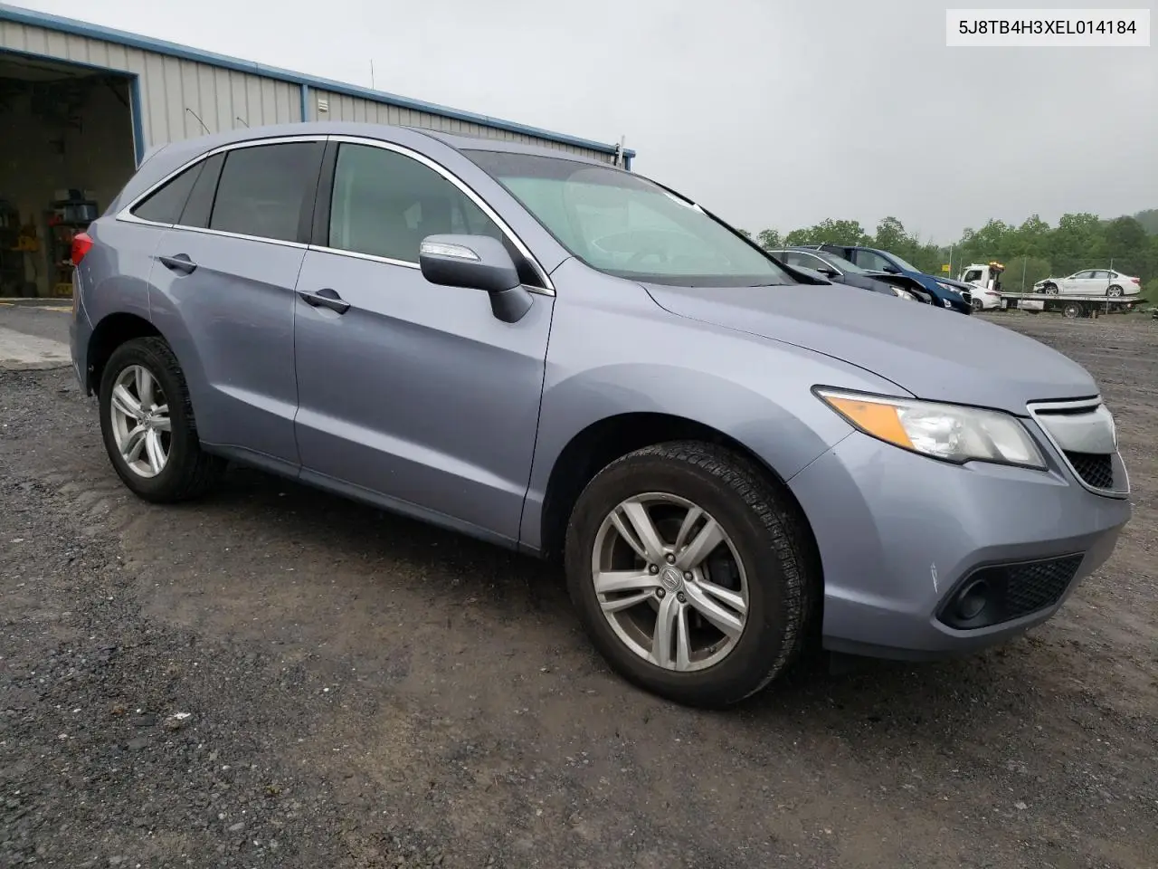2014 Acura Rdx VIN: 5J8TB4H3XEL014184 Lot: 57018615