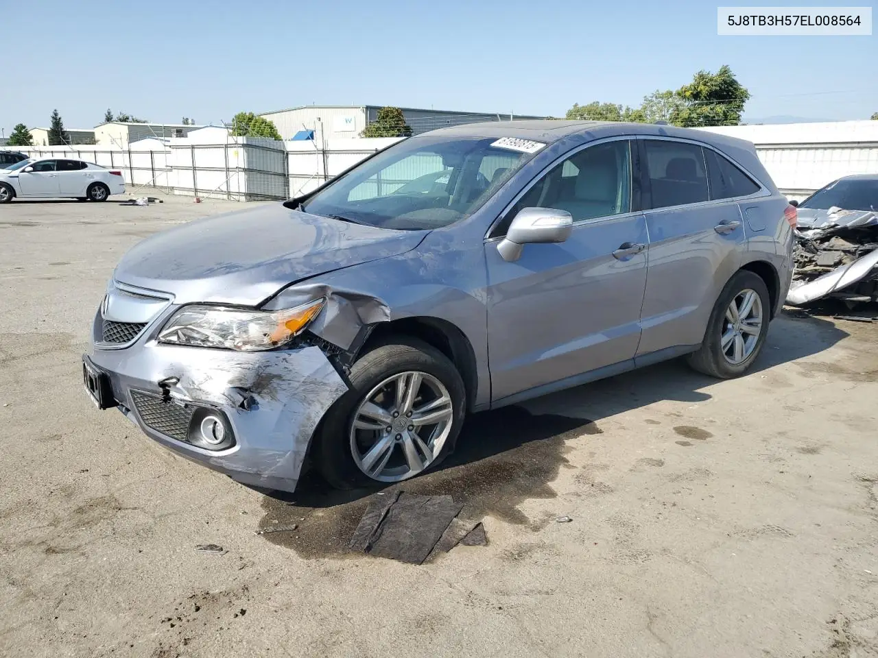 2014 Acura Rdx Technology VIN: 5J8TB3H57EL008564 Lot: 61990815
