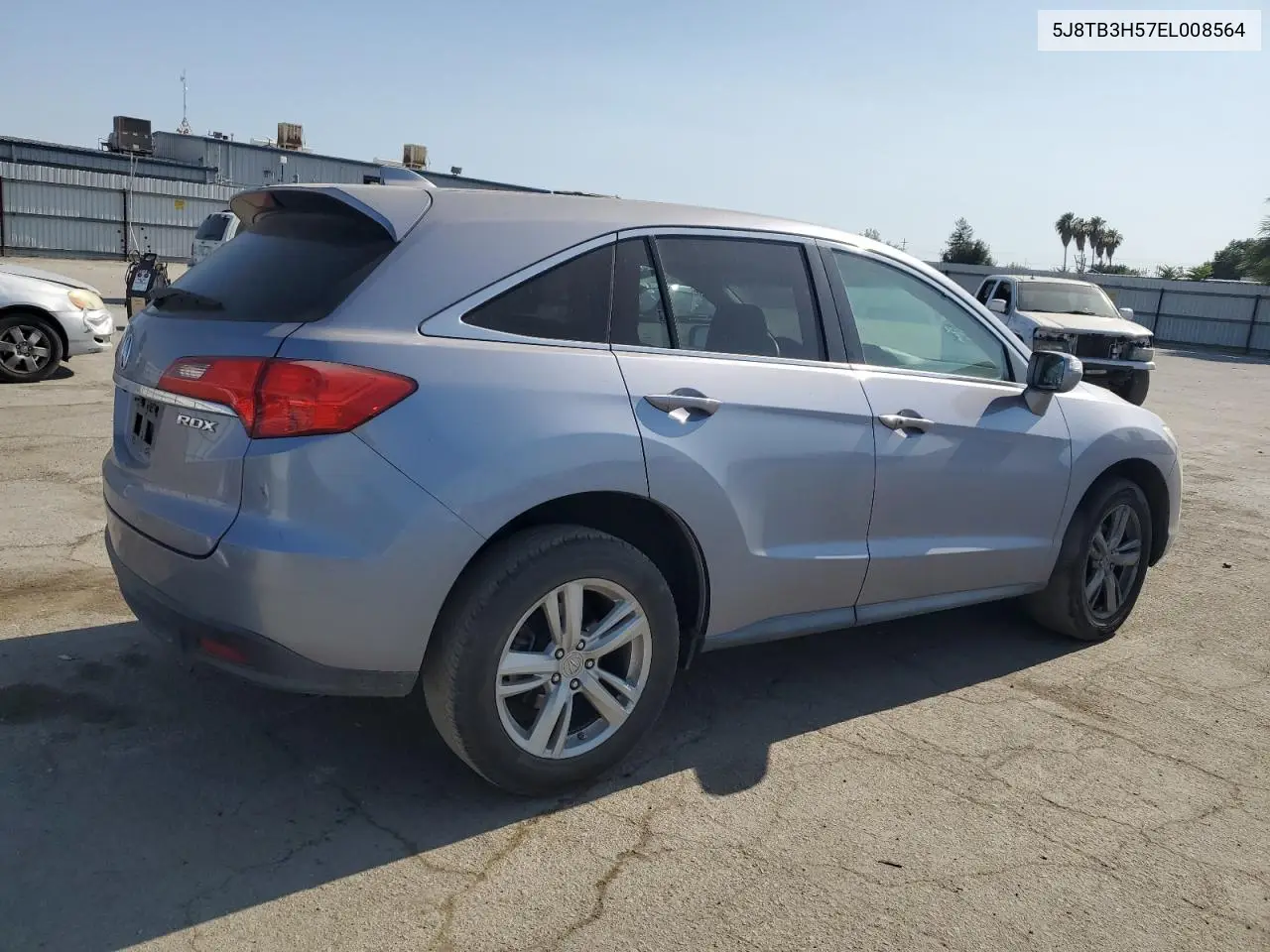 2014 Acura Rdx Technology VIN: 5J8TB3H57EL008564 Lot: 61990815