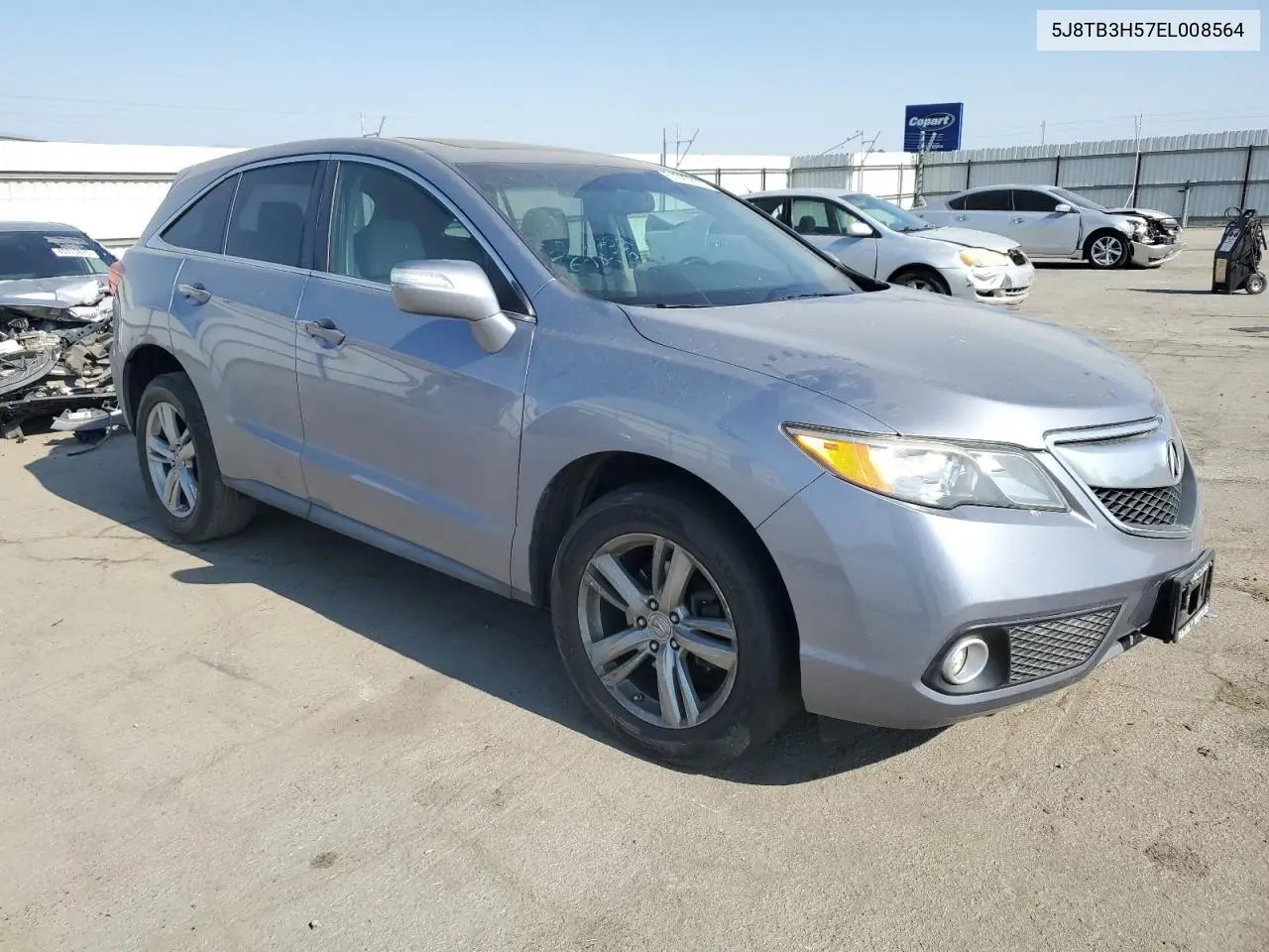 2014 Acura Rdx Technology VIN: 5J8TB3H57EL008564 Lot: 61990815