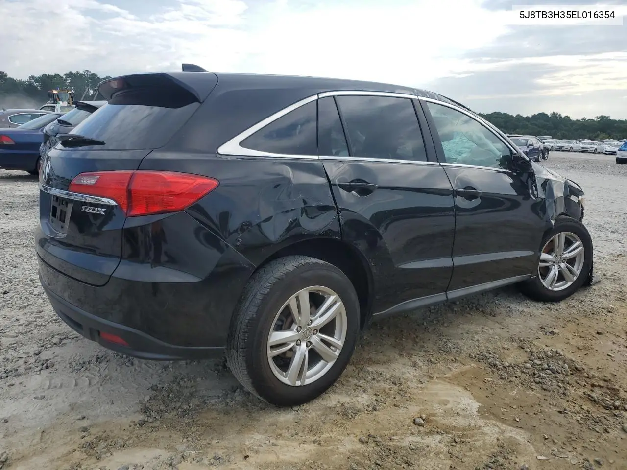 2014 Acura Rdx VIN: 5J8TB3H35EL016354 Lot: 62794045