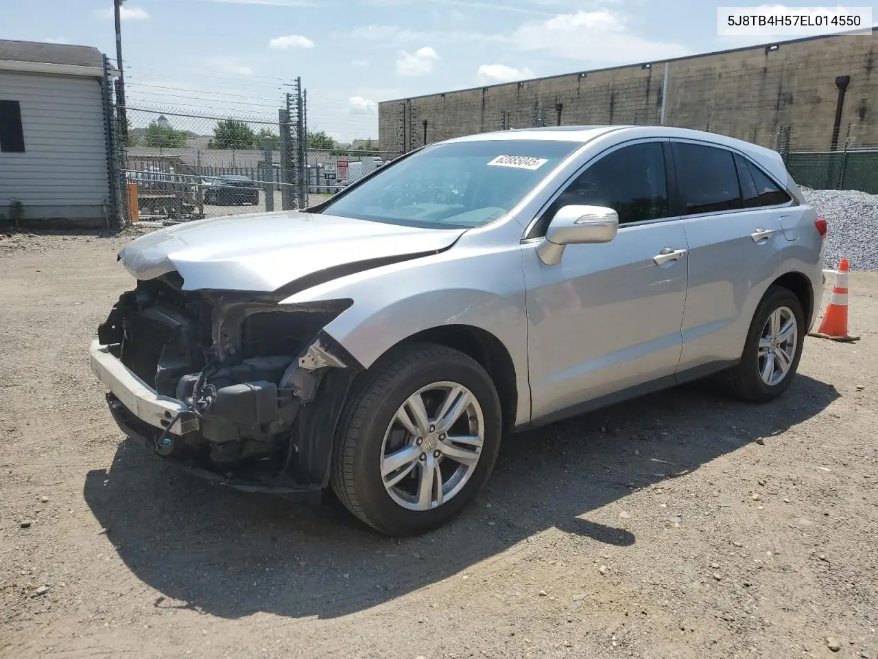 2014 Acura Rdx Technology VIN: 5J8TB4H57EL014550 Lot: 62885045