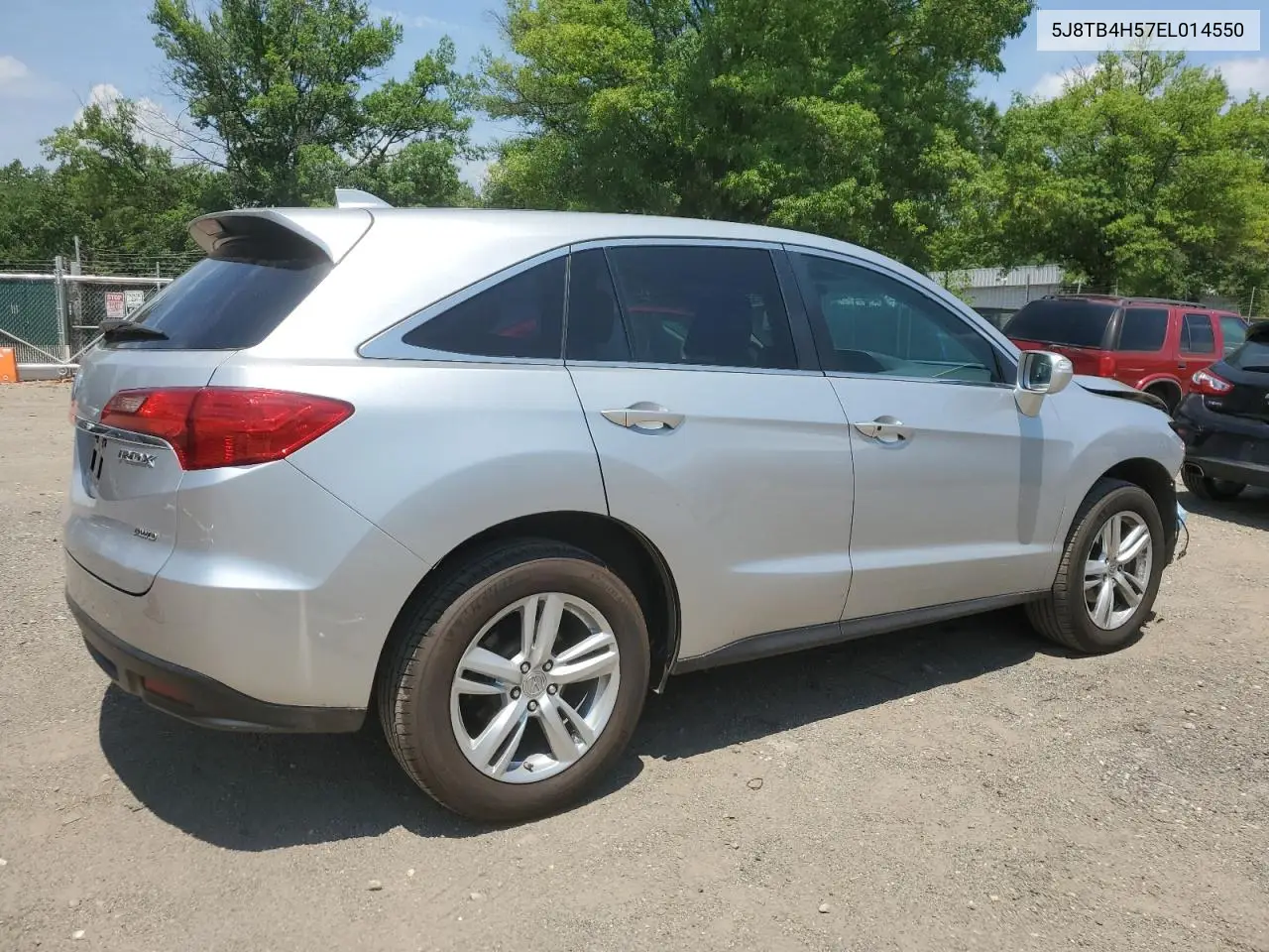 2014 Acura Rdx Technology VIN: 5J8TB4H57EL014550 Lot: 62885045