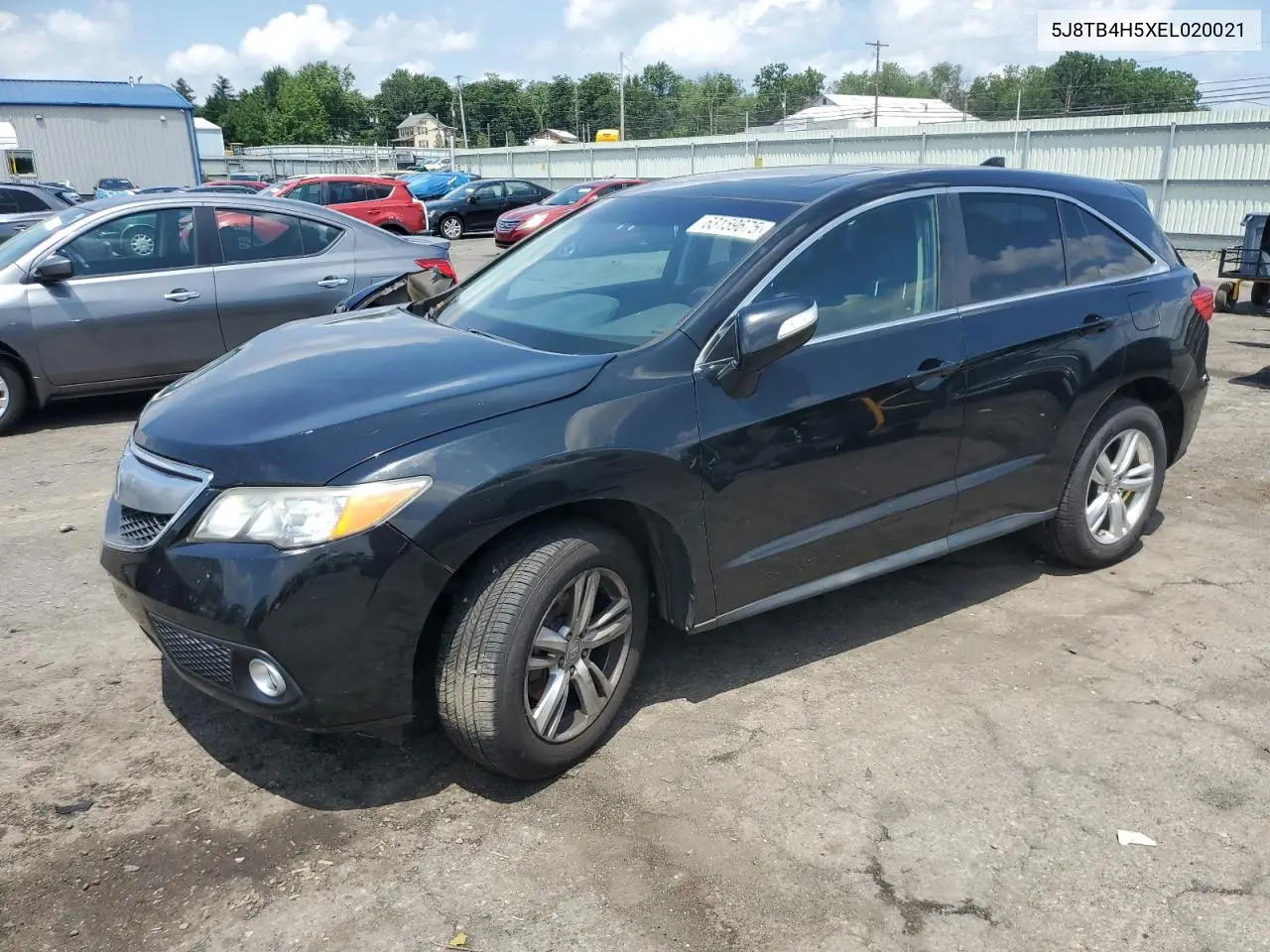 2014 Acura Rdx Technology VIN: 5J8TB4H5XEL020021 Lot: 63159675