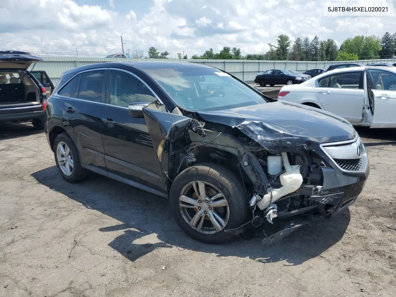2014 Acura Rdx Technology VIN: 5J8TB4H5XEL020021 Lot: 63159675
