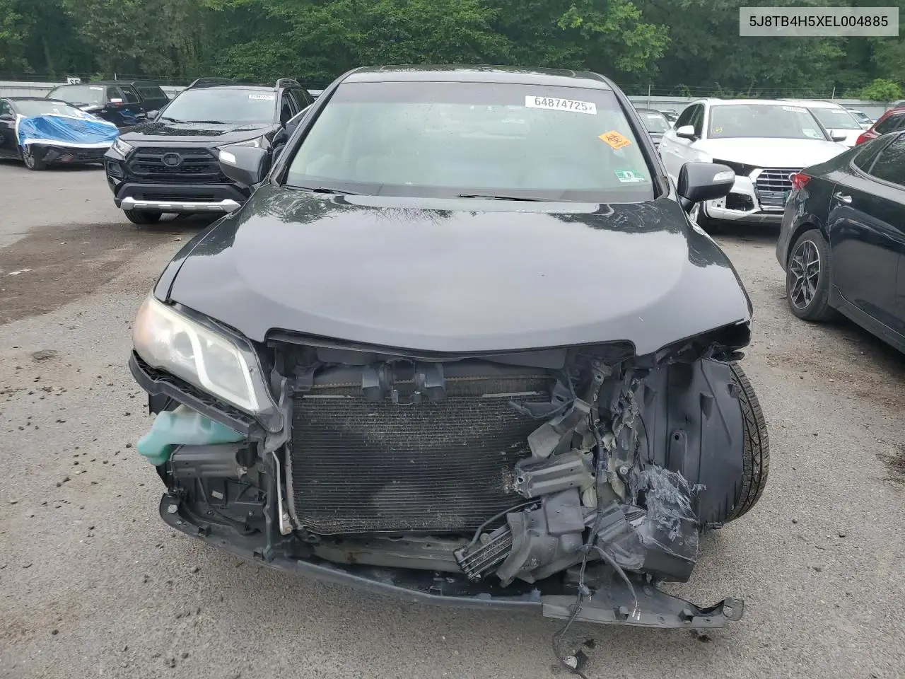 2014 Acura Rdx Technology VIN: 5J8TB4H5XEL004885 Lot: 64874725