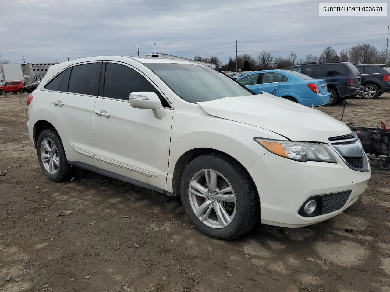 2015 Acura Rdx Technology VIN: 5J8TB4H59FL003678 Lot: 43432285