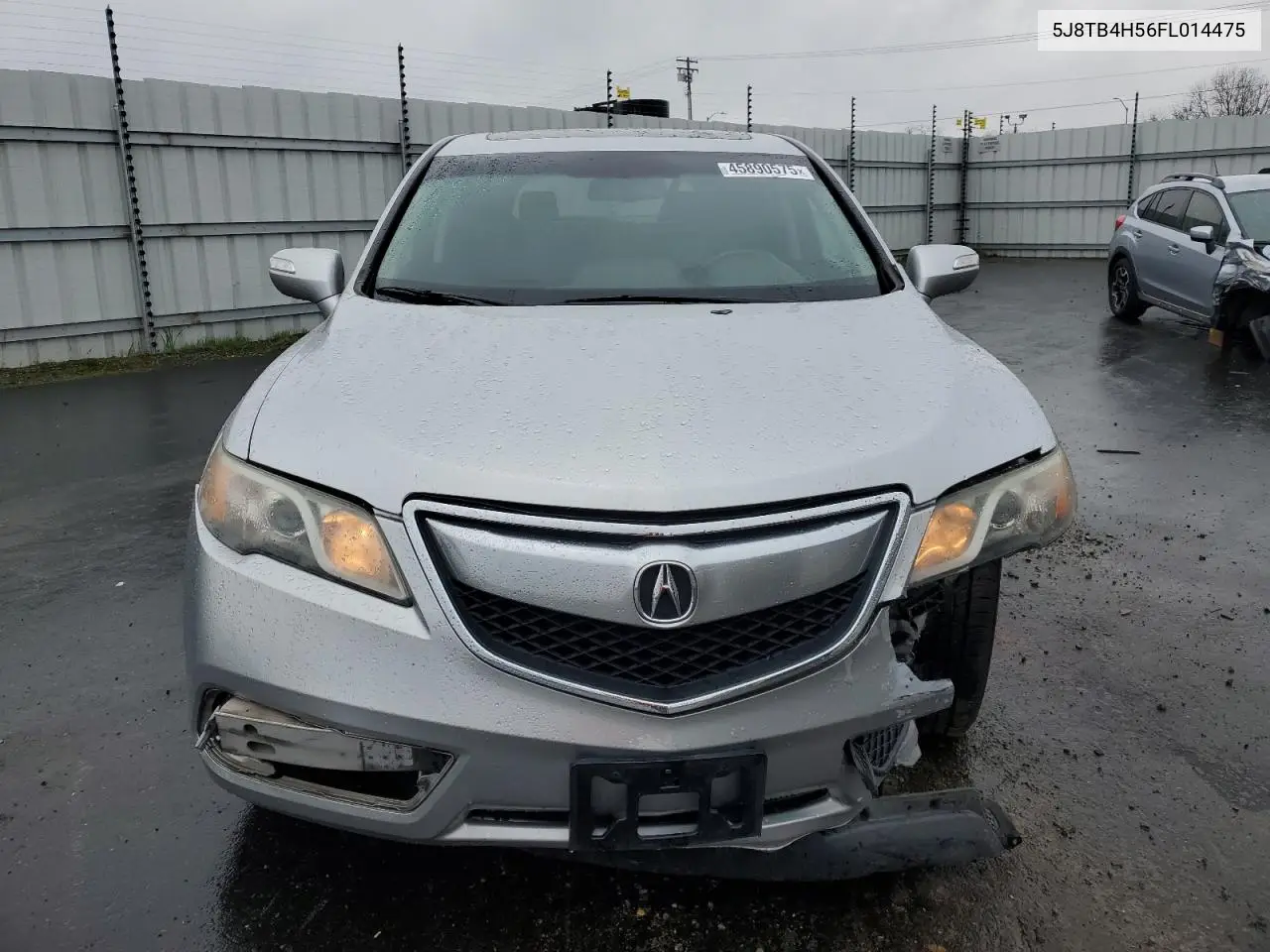 2015 Acura Rdx Technology VIN: 5J8TB4H56FL014475 Lot: 45890575