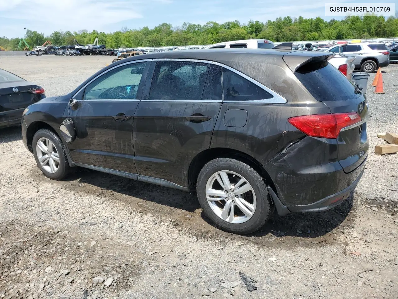 2015 Acura Rdx Technology VIN: 5J8TB4H53FL010769 Lot: 54734765