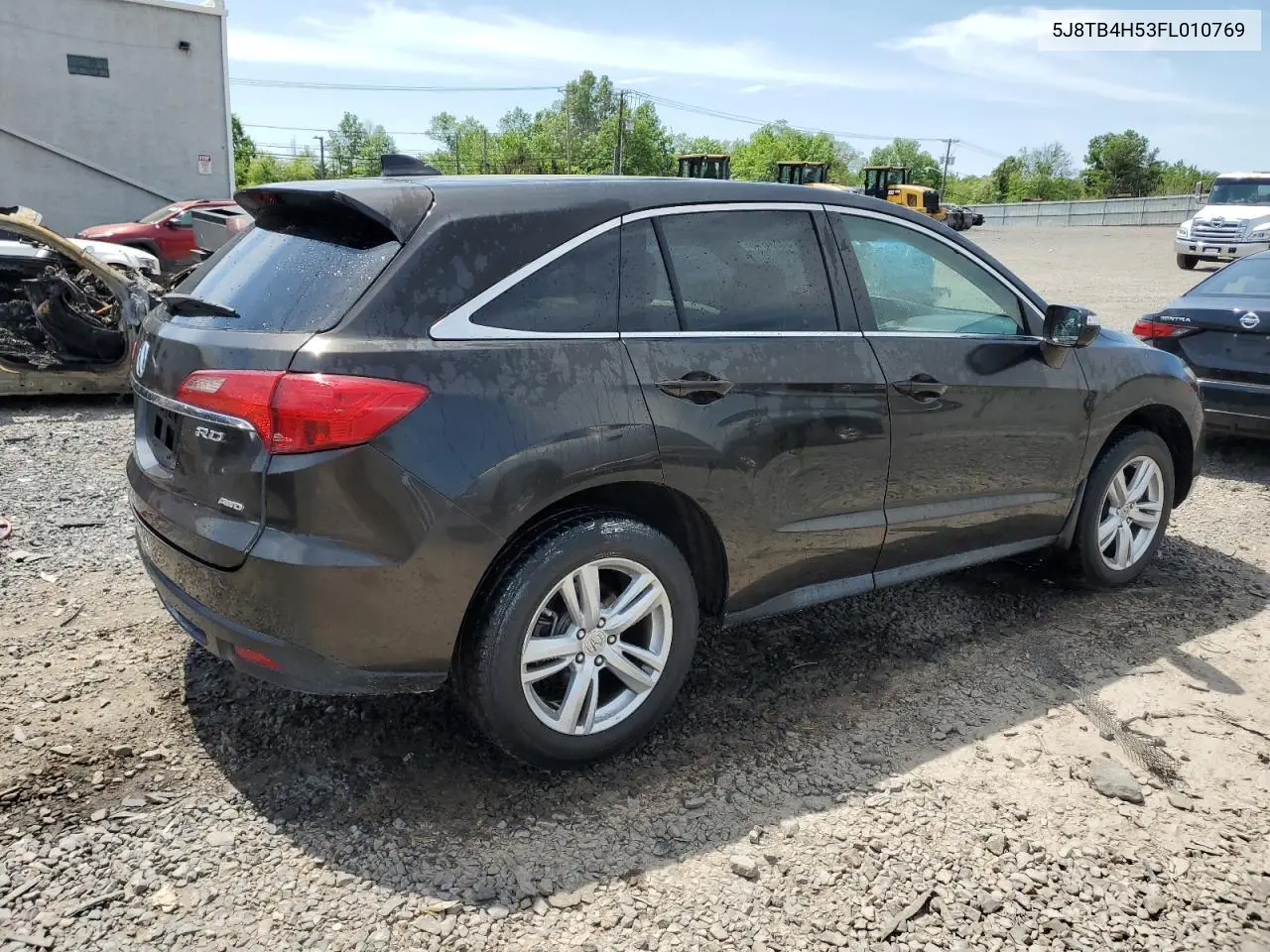 2015 Acura Rdx Technology VIN: 5J8TB4H53FL010769 Lot: 54734765