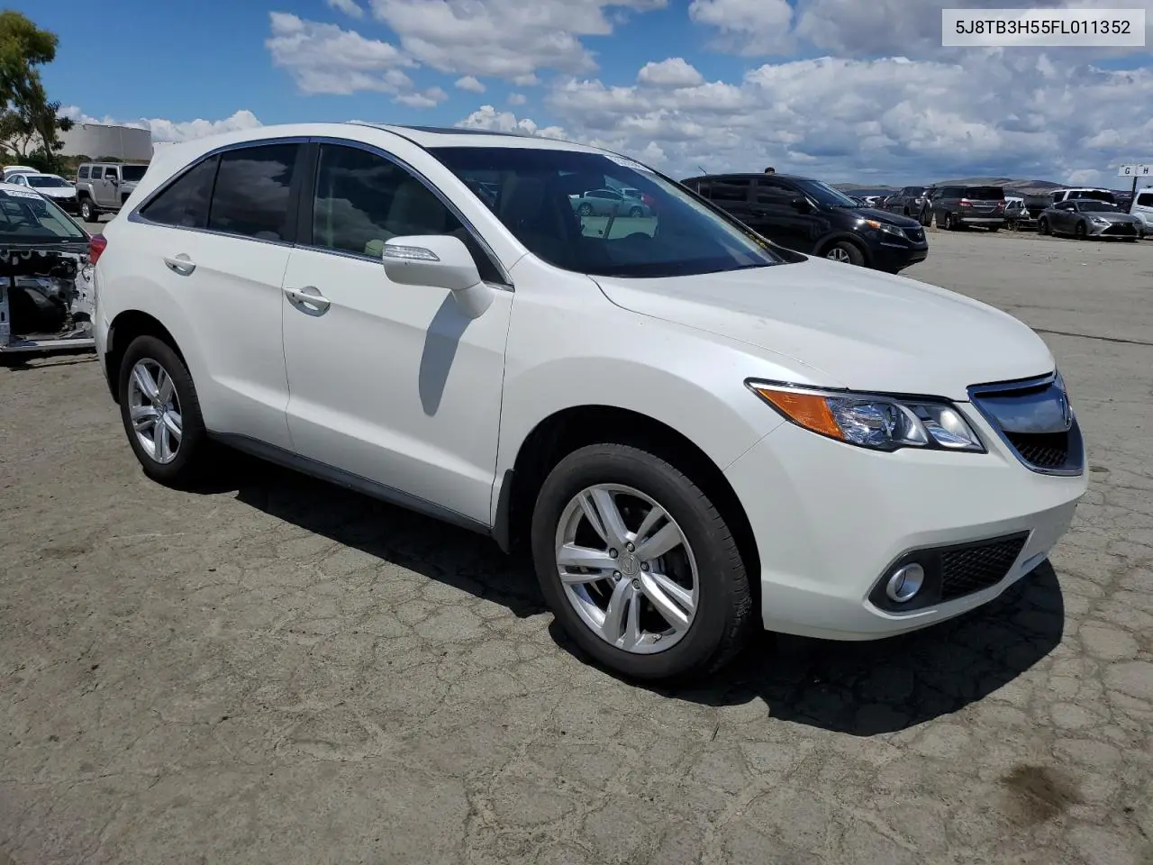 2015 Acura Rdx Technology VIN: 5J8TB3H55FL011352 Lot: 55280665