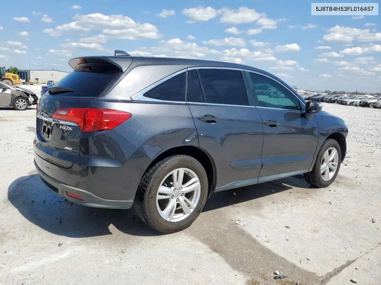 2015 Acura Rdx Technology VIN: 5J8TB4H53FL016457 Lot: 56222085